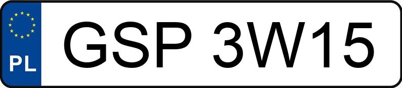Numer rejestracyjny GSP 3W15 posiada VOLKSWAGEN POLO - GSP3W15