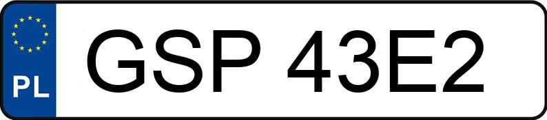 Die Registrierungsnummer GSP 43E2 hat MERCEDES-BENZ E 200 MR`23 E6 214 AMG 4Matic - GSP43E2