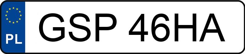 El número de registro GSP 46HA tiene IVECO 65C18 Daily HPI E4 6.5t 65C18 Daily HPI E4 6.5t - GSP46HA