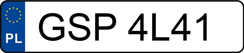 Numer rejestracyjny GSP 4L41 posiada VOLVO S60 - GSP4L41 Numer rejestracyjny GSP 4L41 posiada VOLVO S60 - GSP4L41