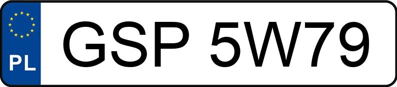 Numer rejestracyjny GSP 5W79 posiada MERCEDES-BENZ E 220 - GSP5W79