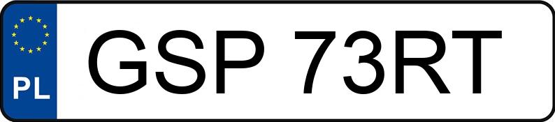 Numer rejestracyjny GSP 73RT posiada MERCEDES-BENZ SL 500 Kat. 129 SL 500 Kat. 129 - GSP73RT