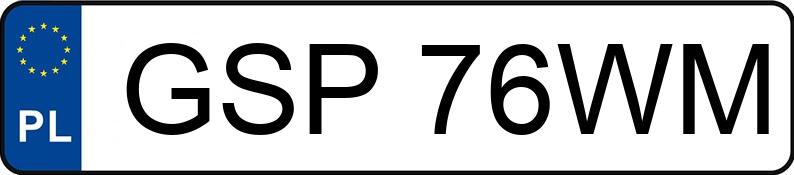 Numer rejestracyjny GSP 76WM posiada MERCEDES-BENZ SL 320 Kat. 129 SL 320 Kat. 129 - GSP76WM