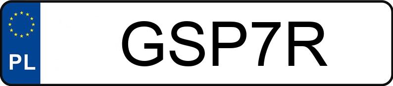 Numer rejestracyjny GSP 7R posiada VOLKSWAGEN LT 28 2.8t LT 28 2.8t - GSP7R