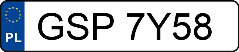 Numer rejestracyjny GSP 7Y58 posiada PORSCHE Panamera MR`24 E6d GTS Aut. - GSP7Y58
