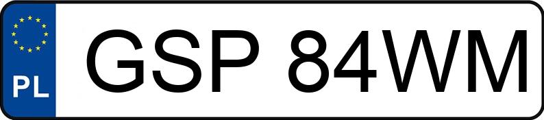 Il numero di registrazione GSP 84WM ha AUDI A6 Avant 2.4 MR`04 E4 4F A6 Avant 2.4 MR`04 E4 4F - GSP84WM