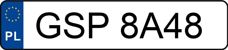 Die Registrierungsnummer GSP 8A48 hat AUDI A6 Avant 2.0 TDi MR`04 E4 4F A6 Avant 2.0 TDi MR`04 E4 4F - GSP8A48