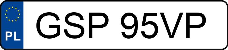 Numer rejestracyjny GSP 95VP posiada TOYOTA Corolla 2.0 Diesel MR`04 E4 Luna - GSP95VP