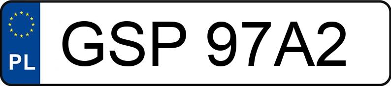 El número de registro GSP 97A2 tiene PORSCHE 911 Carrera (992) MR`19 E6d Aut. - GSP97A2