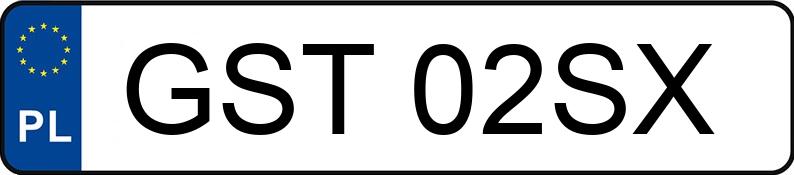 Numer rejestracyjny GST 02SX posiada VOLKSWAGEN Golf II 1.6 TD GL - GST02SX
