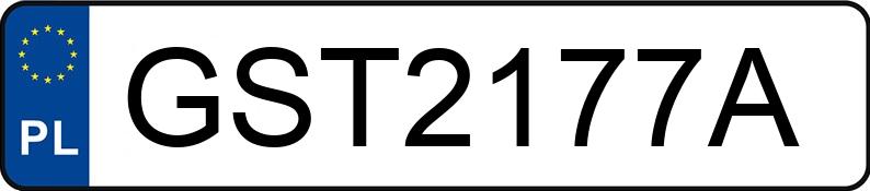 Numer rejestracyjny GST 2177A posiada MERCEDES-BENZ E 220 D 4MATIC - GST2177A Numer rejestracyjny GST 2177A posiada MERCEDES-BENZ E 220 D 4MATIC - GST2177A