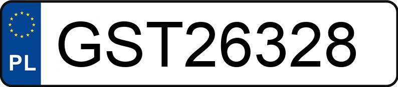 Numer rejestracyjny GST 26328 posiada SEAT IBIZA 1.4 KAT - GST26328 Numer rejestracyjny GST 26328 posiada SEAT IBIZA 1.4 KAT - GST26328