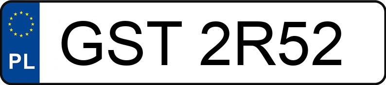 Numer rejestracyjny GST 2R52 posiada JUNAK Skutery Vintage - GST2R52 Numer rejestracyjny GST 2R52 posiada JUNAK Skutery Vintage - GST2R52