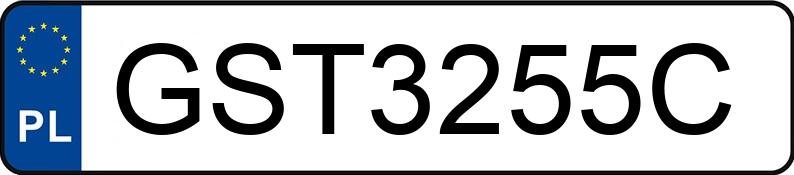 Numer rejestracyjny GST 3255C posiada AUDI A6 Quattro 3.0 TDi MR`04 E3 4F A6 Quattro 3.0 TDi MR`04 E3 4F - GST3255C