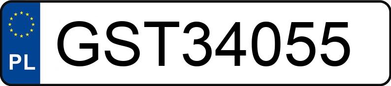 Numer rejestracyjny GST 34055 posiada VOLKSWAGEN Passat B6 2.0 TDI MR`05 E4 Trendline - GST34055