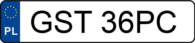 Numer rejestracyjny GST 36PC posiada GILERA Skutery do 50 ccm Stalker - GST36PC