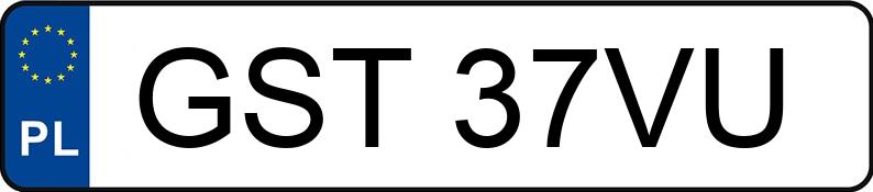 Numer rejestracyjny GST 37VU posiada SEAT CORDOBA 1.6 KAT - GST37VU Numer rejestracyjny GST 37VU posiada SEAT CORDOBA 1.6 KAT - GST37VU