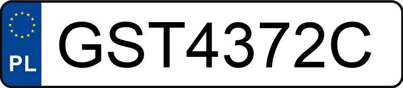 Numer rejestracyjny GST 4372C posiada OPEL Combo Tour 1.6 CNG MR`05 E4 Cosmo - GST4372C