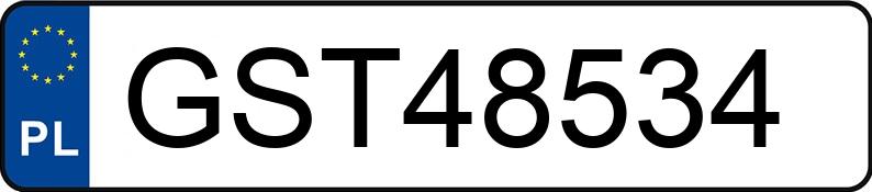 Registreringsnummeret GST 48534 har OPEL Vectra C 1.9 CDTI MR`02 E3 Design - GST48534