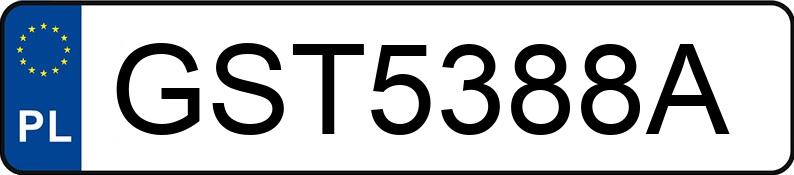 Numer rejestracyjny GST 5388A posiada FIAT/KAMIL NADWOZIA DUCATO/KN-S 250/KNSC - GST5388A