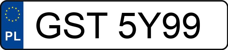 Numer rejestracyjny GST 5Y99 posiada ZIPP Motorowery ZV 50 - GST5Y99 Numer rejestracyjny GST 5Y99 posiada ZIPP Motorowery ZV 50 - GST5Y99