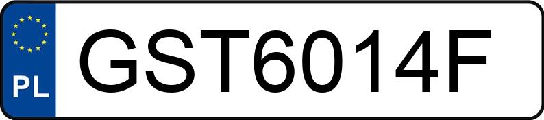 Numer rejestracyjny GST 6014F posiada AUDI A3 2.0 TDi DPF MR`12 E6 8V clean diesel Ambition S tronic - GST6014F