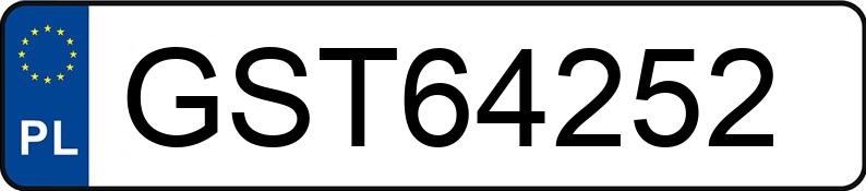 Numer rejestracyjny GST 64252 posiada FORD C-Max 1.8 MR`07 E4 Ghia - GST64252