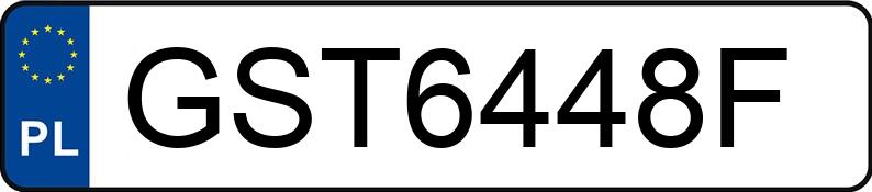 Numer rejestracyjny GST 6448F posiada VOLKSWAGEN Golf IV 1.9 TDI MR`97 Trendline - GST6448F