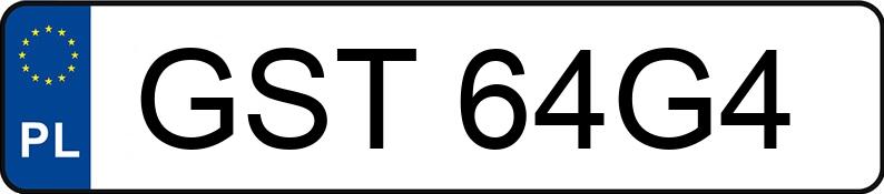 Numer rejestracyjny GST 64G4 posiada ZIPP Skutery Quantum RC 125 E4 - GST64G4 Numer rejestracyjny GST 64G4 posiada ZIPP Skutery Quantum RC 125 E4 - GST64G4