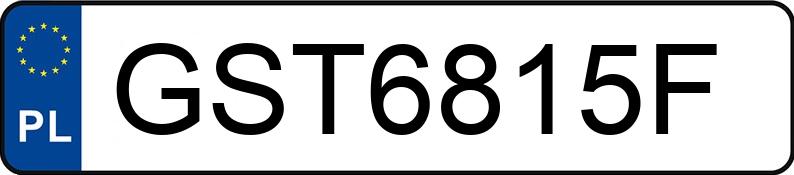Numer rejestracyjny GST 6815F posiada AUDI A4 Avant 2.0 TDi MR`15 E6 B9 A4 Avant 2.0 TDi MR`15 E6 B9 - GST6815F