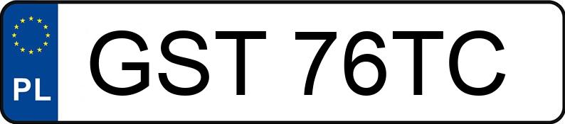 Numer rejestracyjny GST 76TC posiada VOLKSWAGEN LT 31 Diesel 3.2t LT 31 Diesel 3.2t - GST76TC