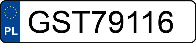 Numer rejestracyjny GST 79116 posiada FORD Focus 1.6 TDCi MR`05 E4 FX - GST79116 Numer rejestracyjny GST 79116 posiada FORD Focus 1.6 TDCi MR`05 E4 FX - GST79116