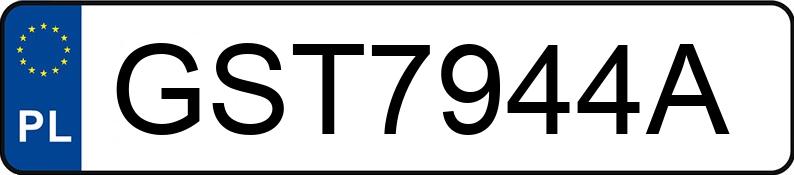 Numer rejestracyjny GST 7944A posiada SKODA Octavia III 2.0 TDI-CR MR`13 E6 Laurin & Klement DSG - GST7944A