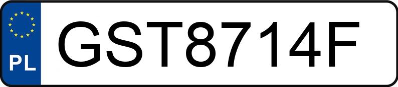 Numer rejestracyjny GST 8714F posiada SKODA Octavia III 1.4 TSI MR`13 E5 Ambition DSG - GST8714F
