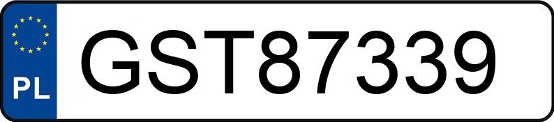 Numer rejestracyjny GST 87339 posiada DAF XF 480 FT - GST87339 Numer rejestracyjny GST 87339 posiada DAF XF 480 FT - GST87339
