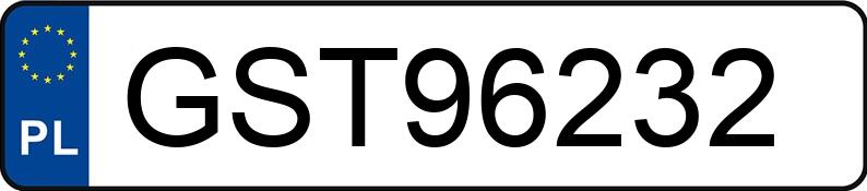 Numer rejestracyjny GST 96232 posiada SKODA FABIA COMBI - GST96232