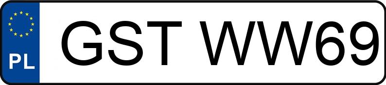 Il numero di registrazione GST WW69 ha AUDI 100 1.8 44 CC - GSTWW69 Il numero di registrazione GST WW69 ha AUDI 100 1.8 44 CC - GSTWW69