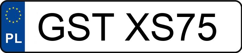 Numer rejestracyjny GST XS75 posiada VOLKSWAGEN PASSAT 1.9 TDI - GSTXS75