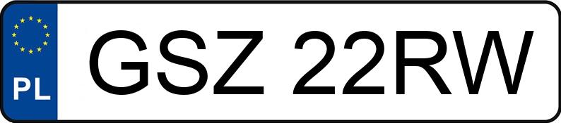 Numer rejestracyjny GSZ 22RW posiada TOYOTA Verso 1.8 MR`16 E6 Premium - GSZ22RW