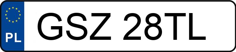 Numer rejestracyjny GSZ 28TL posiada PEUGEOT 207 1.4 MR`09 E4 Millesim 200 - GSZ28TL