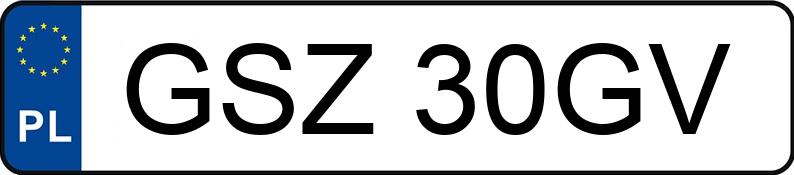 Numer rejestracyjny GSZ 30GV posiada VOLKSWAGEN JETTA 1.9 TDI - GSZ30GV
