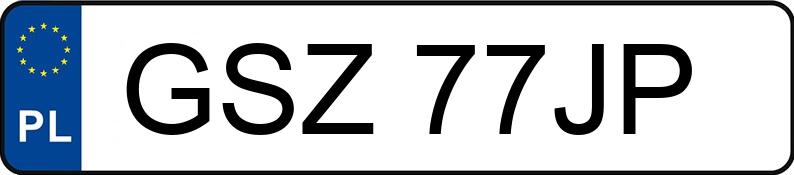 Numer rejestracyjny GSZ 77JP posiada KIA Sportage 2.0 MR`95 Sportage 2.0 MR`95 - GSZ77JP