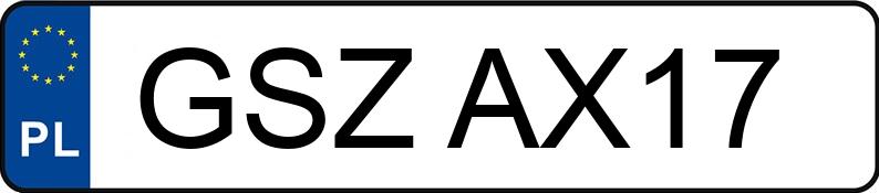Numer rejestracyjny GSZ AX17 posiada JAGUAR S-Type 4.0 MR`99 S-Type 4.0 MR`99 - GSZAX17