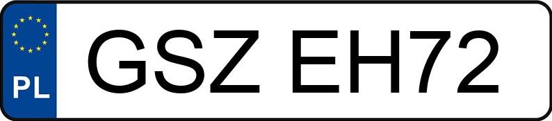 Numer rejestracyjny GSZ EH72 posiada CUPRA Formentor 2.0 TSI MR`20 E6 4Drive DSG - GSZEH72