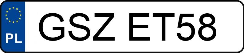 Numer rejestracyjny GSZ ET58 posiada MERCEDES-BENZ S 320 CDI MR`05 E4 221 S 320 CDI MR`05 E4 221 - GSZET58