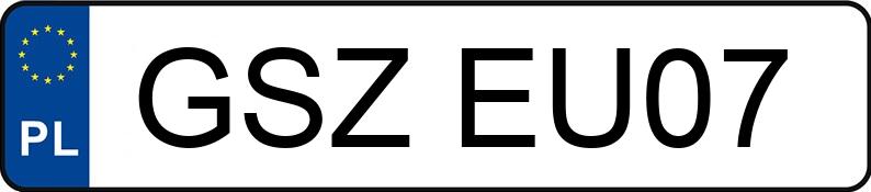 Numer rejestracyjny GSZ EU07 posiada FORD Focus 1.6 MR`11 E5 Ambiente - GSZEU07 Numer rejestracyjny GSZ EU07 posiada FORD Focus 1.6 MR`11 E5 Ambiente - GSZEU07