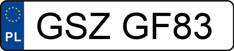 Numer rejestracyjny GSZ GF83 posiada MERCEDES-BENZ ML 63 - GSZGF83