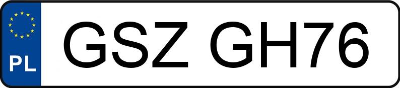 Numer rejestracyjny GSZ GH76 posiada AUDI Q5 TFSI MR`25 EA6 GU Q5 TFSI MR`25 EA6 GU - GSZGH76