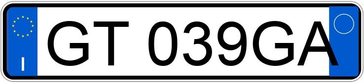 Numer rejestracyjny GT039GA posiada FIAT 500X Numer rejestracyjny GT039GA posiada FIAT 500X