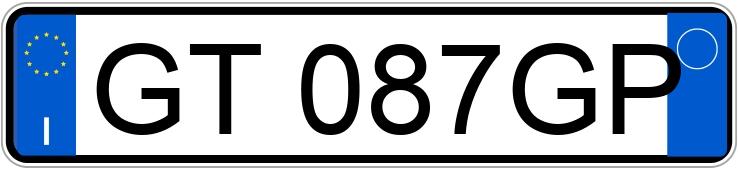 Numer rejestracyjny GT087GP posiada LAND ROVER Range Rover Velar